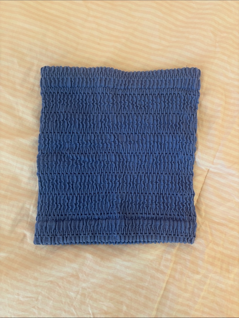 NWOT No Boundaries Ribbed Blue Tube Top